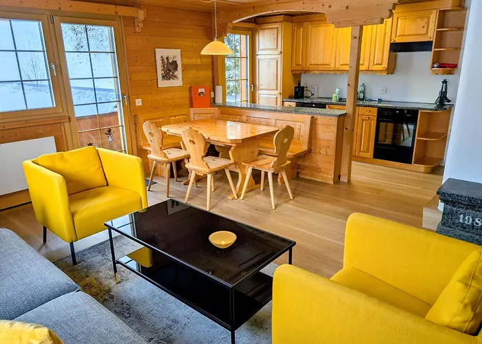 Maisonette-wohnung In Bei Sedrun - 200m Zum Bahnhof - Perfekt Fuer & Ausfluege Appartement